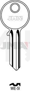 JMA WE-5I Cilindričan ključ (Silca WE2R / Errebi WK4S)