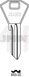 JMA BSS-2D Cilindričan ključ (Silca BS5 / Errebi BN8)