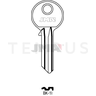 BK-1I Cilindričan ključ (Silca BK1R / Errebi KSC5S) 12592