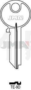 JMA TE-9D Cilindričan ključ (Silca AZ5 / Errebi TS8)