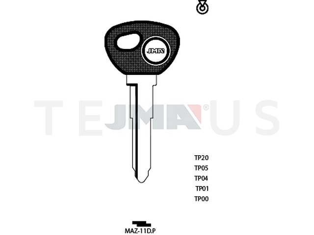 TP00MAZ-11D.P (Silca MAZ24RT0 / Errebi T00MZ23RP) 13887
