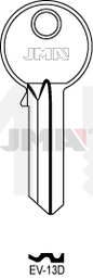 JMA EV-13D Cilindričan ključ (Silca EV2 / Errebi EV5E)