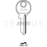 ABU-12I Cilindričan ključ (Silca AB13 / Errebi AU13 ) 12456