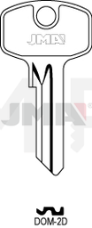 JMA DOM-2D Cilindričan ključ (Silca DM14 / Errebi DM5DN)