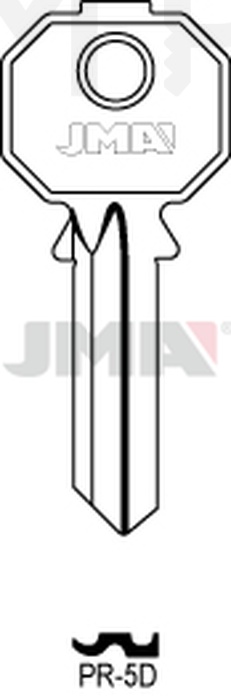 JMA PR-5D Cilindričan ključ (Silca PF210 / Errebi P5D)