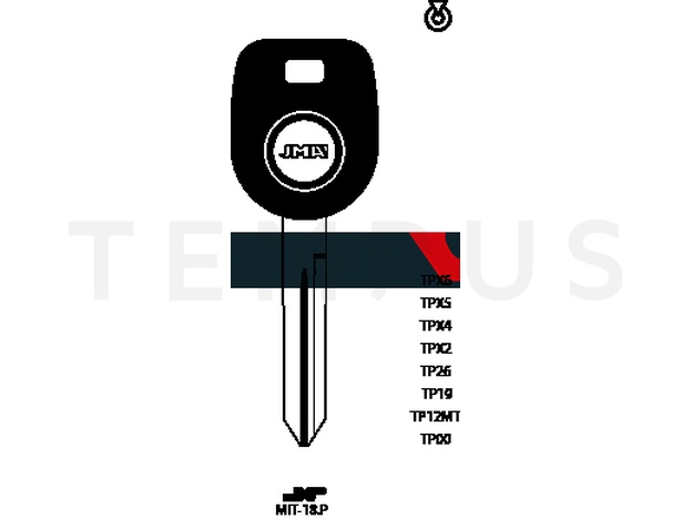 TP00MIT-18.P (Silca EK3P-MIT16 / Errebi T00MIT15P) 13895