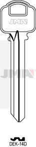 JMA DEK-14D Cilindričan ključ (Silca MAU4)
