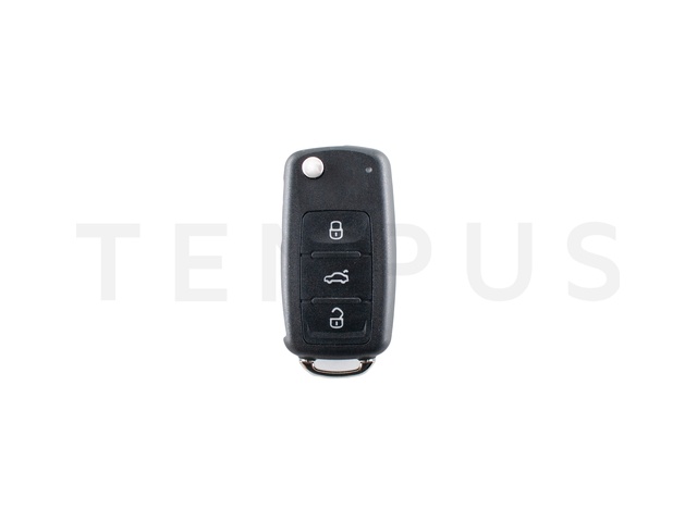 EL VW 02 A - VW daljinac 3 tastera KEYLESS 5K0 837 202 AJ, aftermarket, ID48 433MHz 21565