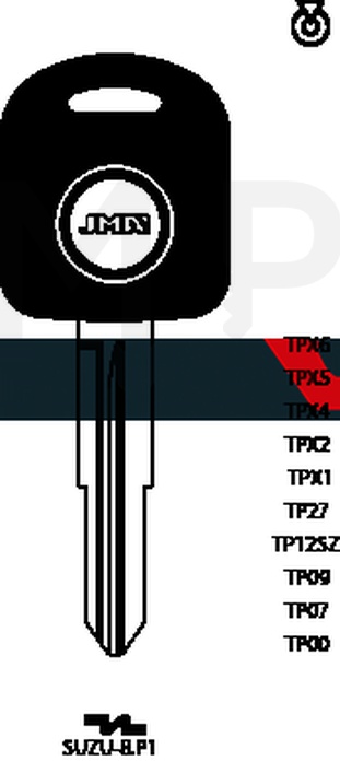 JMA TP00SUZU-8.P1 (Silca SZ11RTE / Errebi T00SZ10RP)