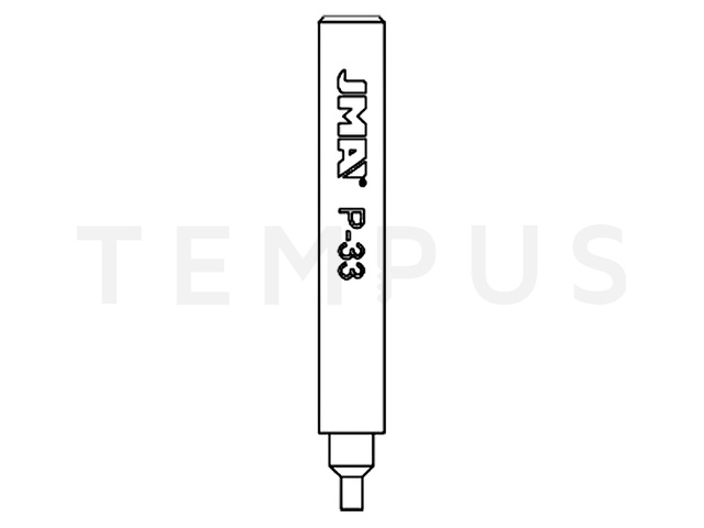 PALPADOR P33 - vođica za auto ključeve 2x45x6 11924