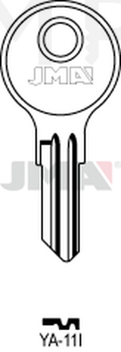 JMA YA-11I Cilindričan ključ (Silca YA4R / Errebi YD8R)