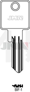 JMA BIF-1 Specijalan ključ (Silca TO61 / Errebi BFA3)