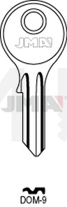 JMA DOM-9 Cilindričan ključ (Silca DM2R / Errebi DM7R)