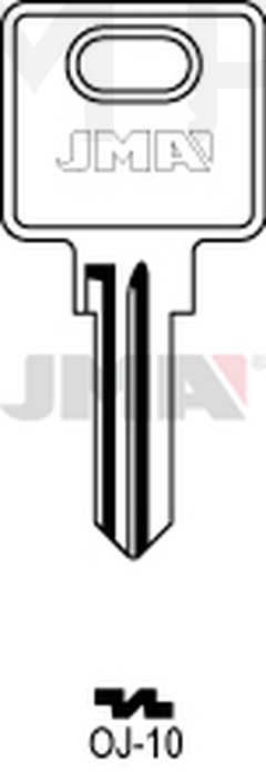 JMA OJ-10 Cilindričan ključ (Silca OJ8R / Errebi OJ10)