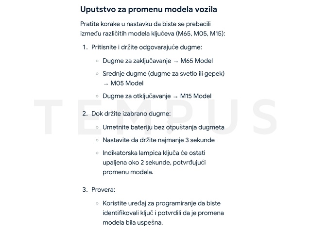 EL PEUGEOT 15 A - Peugeot AES handsfree smart daljinac 3 tastera - TERETNA VRATA, aftermarket, A3M15 A3M05 A3M65, Hitag AES 433MHz CIT-1 / VA2 21297