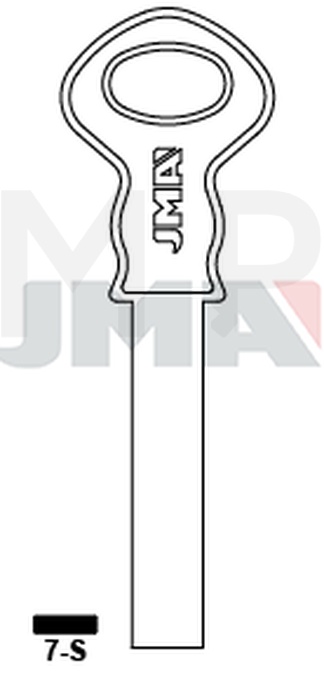 JMA 7-S Cilindričan ključ (Errebi SRT1)