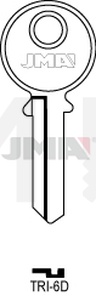 JMA TRI-6D Cilindričan ključ (Silca TL7 / Errebi TR4R)
