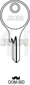 JMA DOM-36D Cilindričan ključ (Silca DM10 / Errebi DM14)