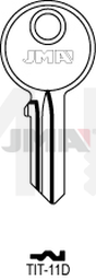 JMA TIT-11D Cilindričan ključ (Silca TN9 / Errebi TT8)