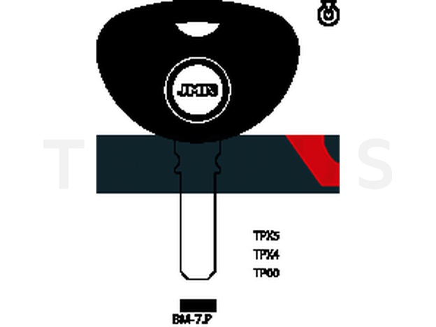 Jma TP00BM-7.P (Silca BM9U / Errebi T00HF71P) 13818