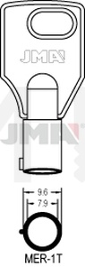 JMA MER-1T Specijalan ključ (Silca MER22T / Errebi MR23T)