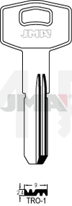 JMA TRO-1 Specijalan ključ (Silca TAR16R / Errebi T8)