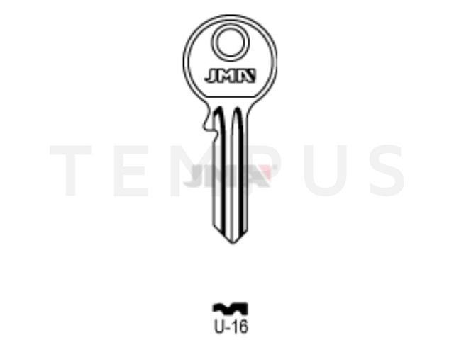 U-16 Cilindričan ključ (Errebi U16S) 20177