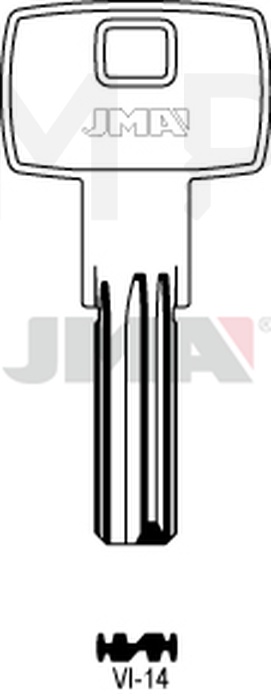 JMA VI-14 Specijalan ključ (Silca VI19 / Errebi V15)