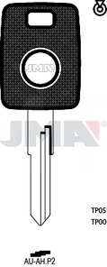 JMA TP00AU-AH.P2 (Silca HU49ATO / Errebi T00HF44PA)