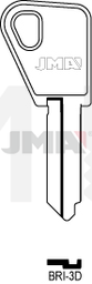 JMA BRI-3D Cilindričan ključ (Silca BD4R / Errebi BD8R)