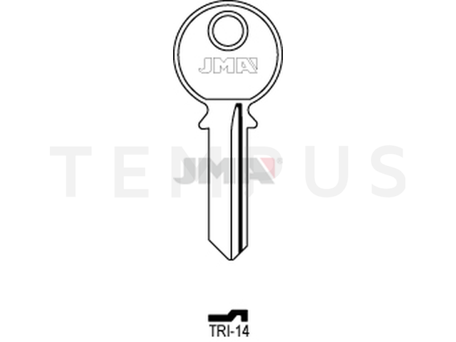 TRI-14 Cilindričan ključ (Errebi TR18) 13956