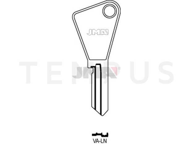 VA-LN Cilindričan ključ (Silca VAC6 / Errebi VC32) 14039