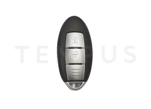 OSTALI EL NISSAN 07 - Nissan keyless smart daljinac 2 tastera, aftermarket, ID46, 434 MHz
