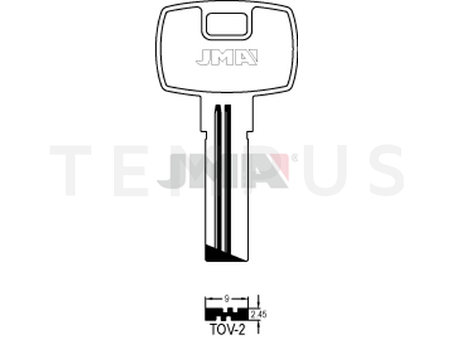 TOV-2 Specijalan ključ (Errebi TOV7) 13787