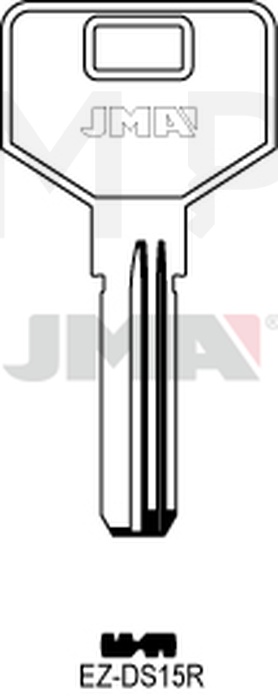 JMA EZ-DS15R Specijalan ključ (Silca EZ5X,EZ5 / Errebi ECU9)