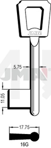 JMA 16G Kasa ključ (Errebi 50J16G)