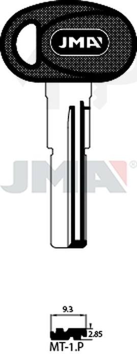 JMA MT-1.P Specijalan ključ (Silca MT9CP / Errebi MO4P179)