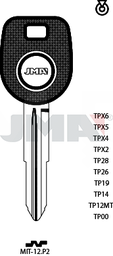 JMA TP00MIT-12.P2 (Silca MIT8-PT / Errebi T00MIT15P)