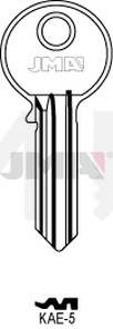 JMA KAE-5 Cilindričan ključ (Silca KLE3R / Errebi KAL1R)