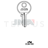 DOM-18D Cilindričan ključ (Silca DM11 / Errebi DM13) 18370