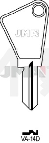 JMA VA-14D Cilindričan ključ (Silca VAC61 / Errebi VC77)