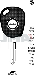 JMA TP00NE-38.P4 (Silca NE73T0 / Errebi T00NE72P)