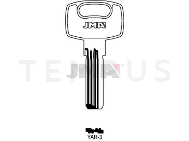 Jma YAR-3 Specijalan ključ (Silca YD13R / Errebi YR4R) 14138