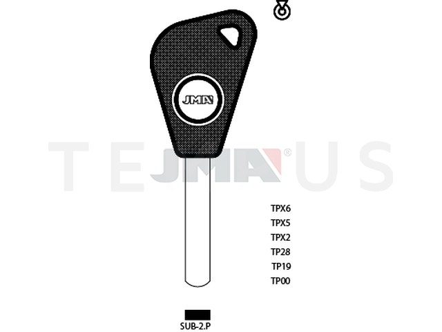 TP00SUB-2.P (Silca DAT17T0 / Errebi T00SUB1P) 13921