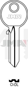 JMA CI-DL Cilindričan ključ (Silca CS206, AB1, CS206 / Errebi C5D,AU5D, C5D)