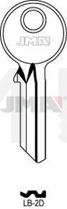 JMA LB-2D Cilindričan ključ (Silca YT15 / Errebi LOB2)