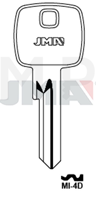 JMA MI-4D Cilindričan ključ (Errebi MI2)
