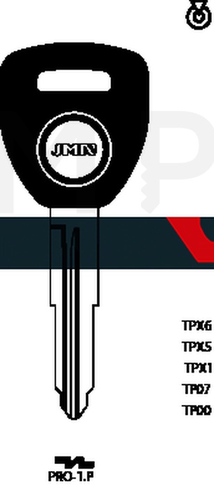 JMA TP00PRO-1.P (Silca PO1RT0 / Errebi T00PT1RP)