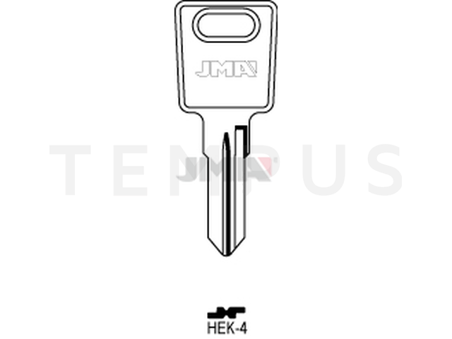 HEK-4 Cilindričan ključ (Silca HN3 / Errebi HE4) 13169