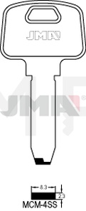 JMA MCM-4SS Specijalan ključ (Silca MC9X / Errebi MD12)